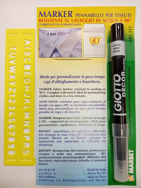 490 Pennarello per tessuti Nero - Edding 4500 - tonda - 2-3 mm 2.55 -  Cancelleria e Penne - LoveOffice®